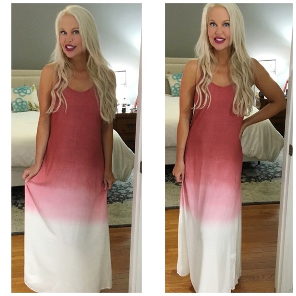 ❤️SUMMER CLEARANCE Stunning Ombré Maxi Dress - Picture 2 of 5